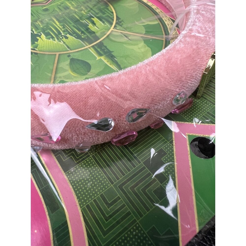 Wicked Pink Velvet Headband - Picture 2 of 3